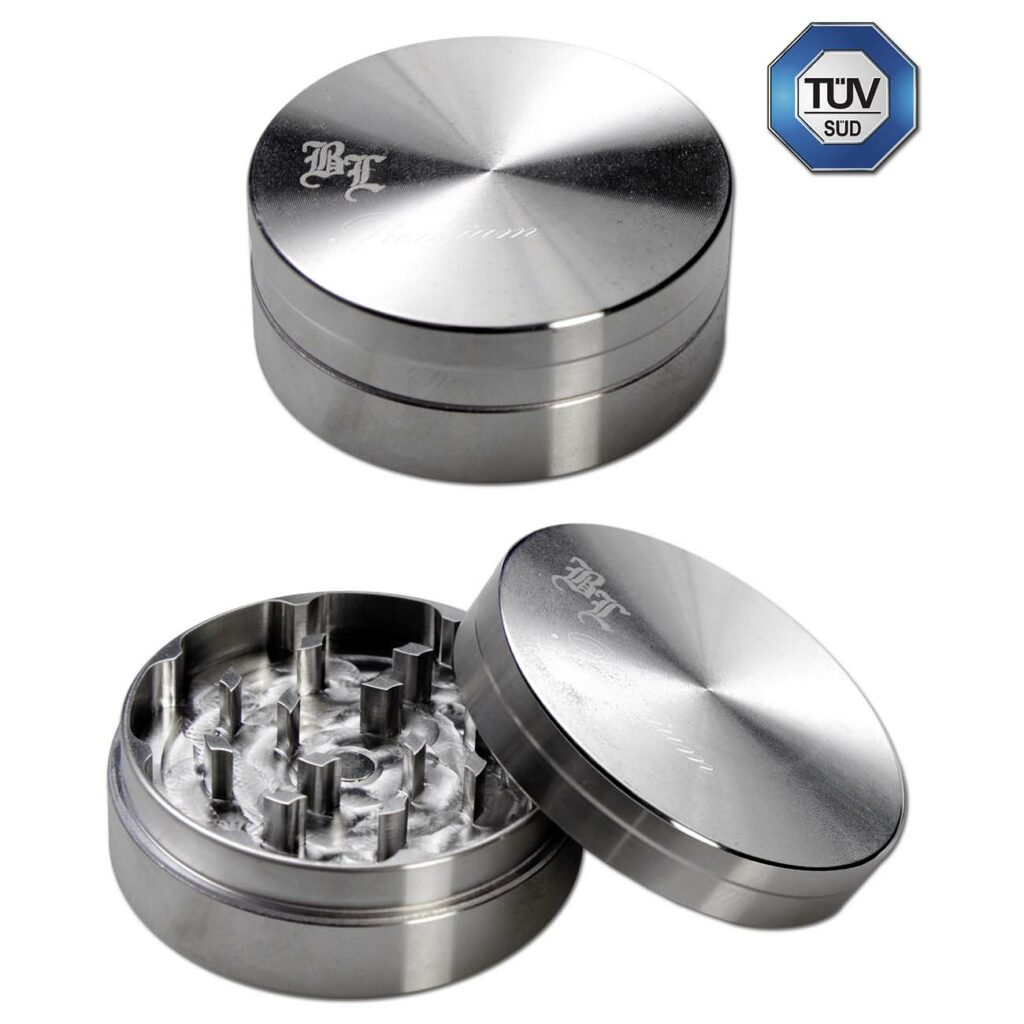 Black Leaf Edelstahl-Grinder 2-tlg