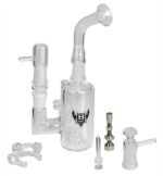 Bent Glass C10 Drone Dabbing Rig