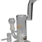 Black Leaf Fritte Öl- und Kräuterglaspfeife