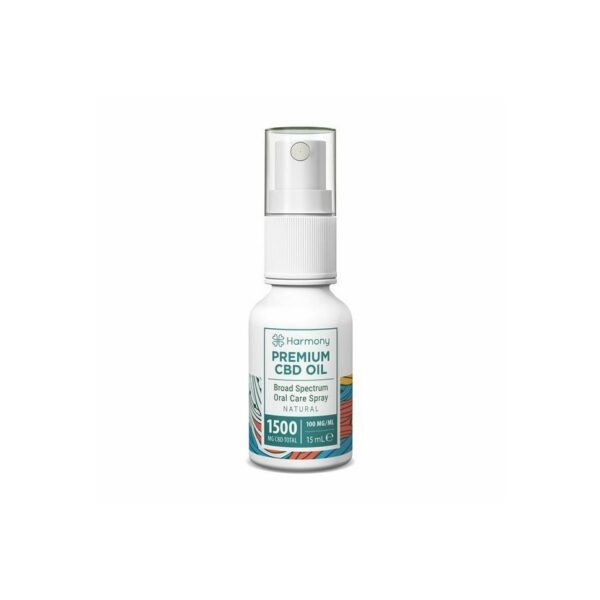 CBD_Oral care Spray Natural 1500mg Bottle