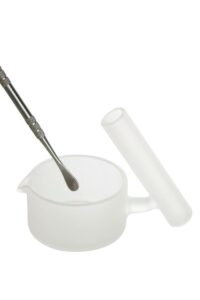 Cockle Glasschale mit Ablage Dabber kaufen