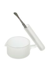 Cockle Glasschale sandgestrahlt mit Ablage Dabber kaufen