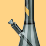 Marley Natural Mattglas Wasserpfeife rauchglas