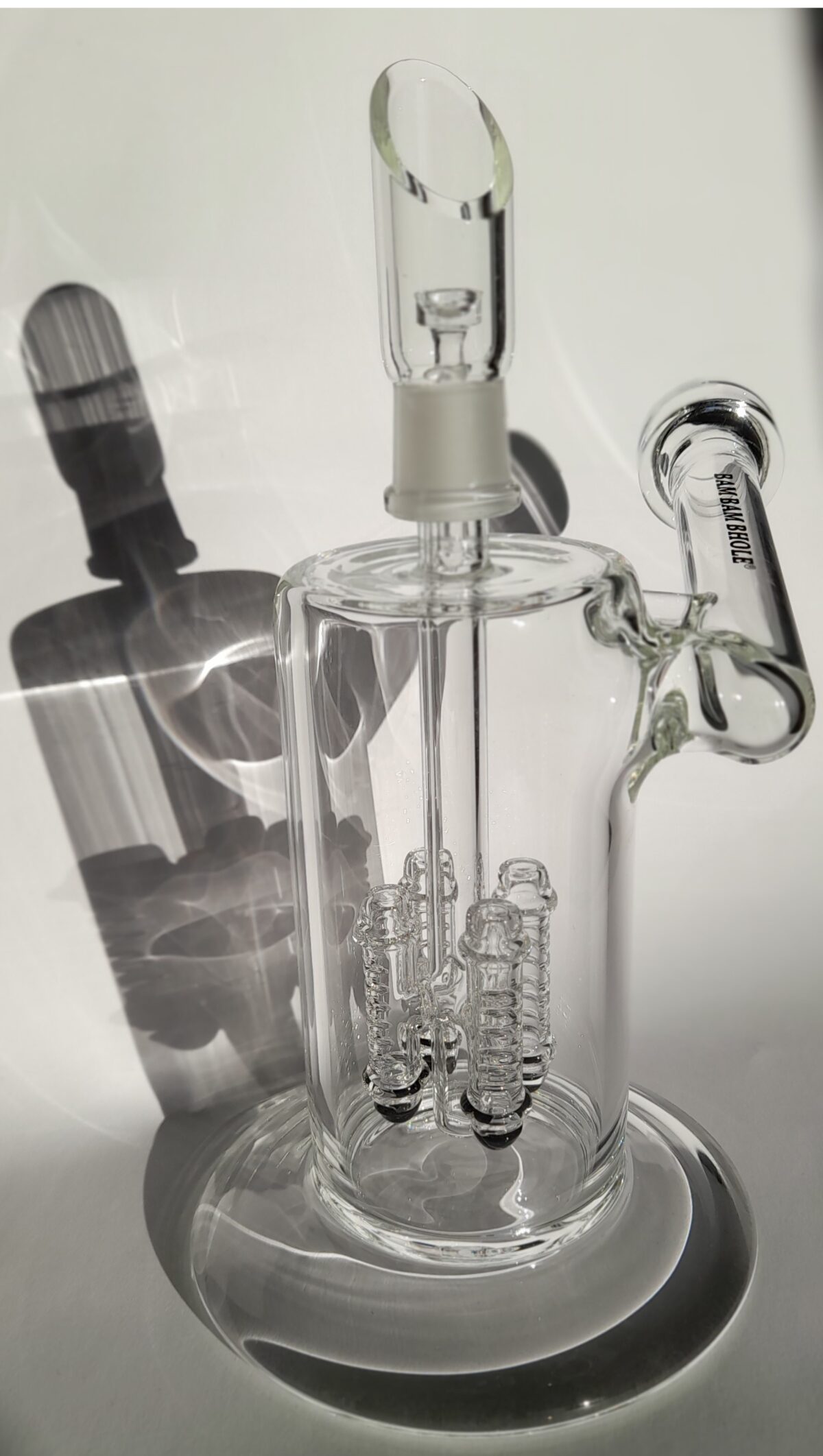 Oil Rig mit 4 Schlitzperkulator Ästen Oil Rig mit 4 Schlitzperkulator Ästen