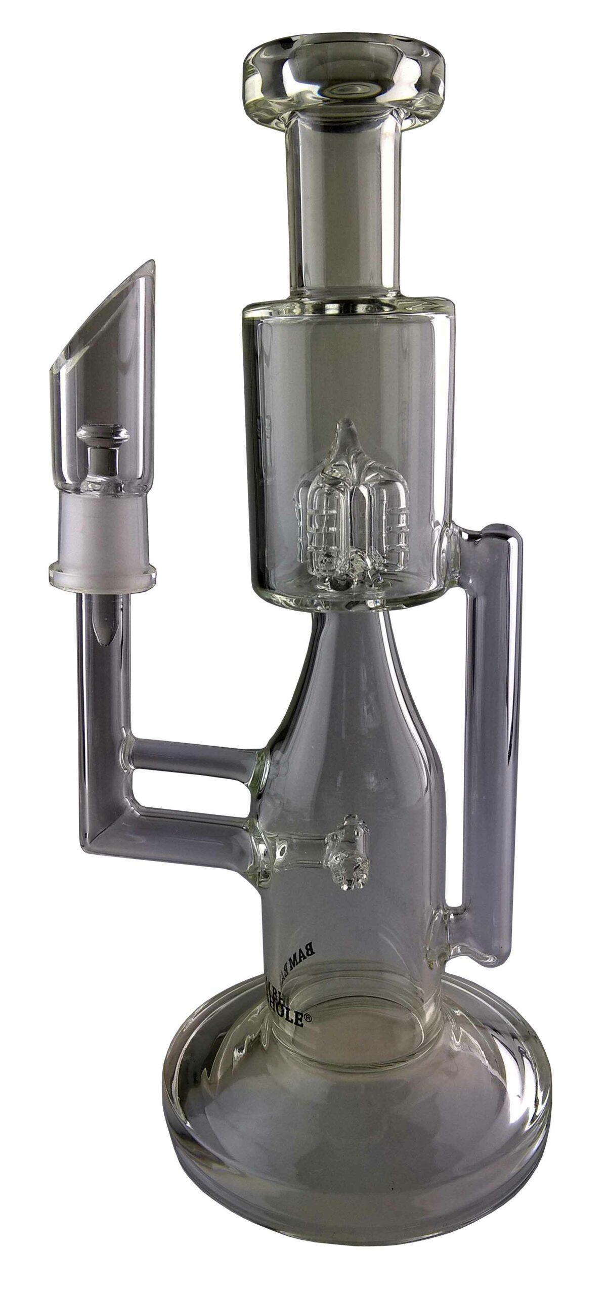 Oil Rig und Recycler mit Perkulatoren bambambhole