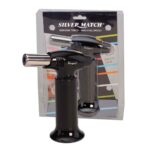 Silver Match Brenner mit blauer Flamme