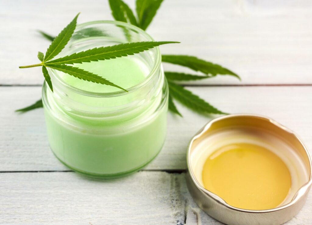 Cbd oil , topical balm for skin irritation and psoriasis