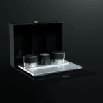 Deluxe Raucherzubehör-Set Magnetischer Vorratsbehälter Edelstahl - Bundle