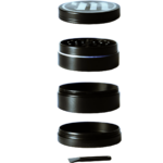 Deluxe Raucherzubehör-Set Magnetischer Vorratsbehälter Edelstahl - Bundle – Bild 8